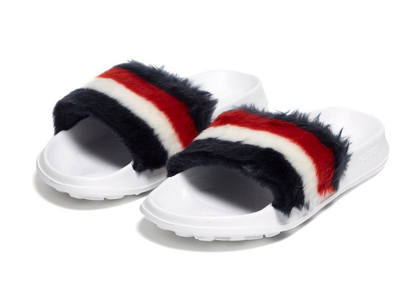 Tommy Hilfiger’s faux fur slides are the stuff of fluffy&nbsp;dreams