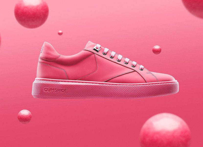 Sneakers made from recycled chewing gum have&nbsp;arrived